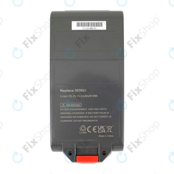 Dyson V11, V15, V15s, Outsize - Akku Batterie SV15, SV18, 970938-01 Li-Ion 25.2V 3600mAh