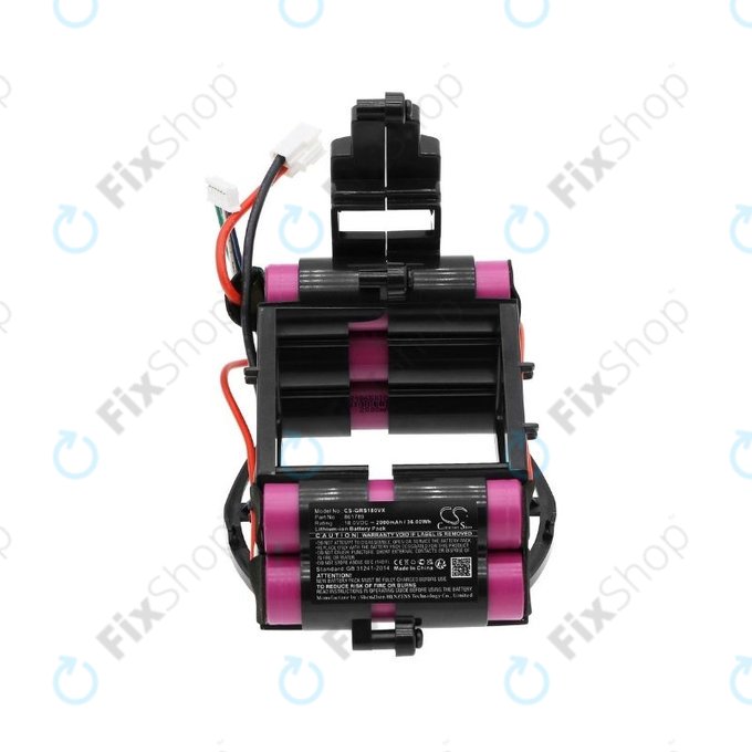 Gorenje SVC-series - Akku Batterie 861789 Li-Ion 18.0V 2000mAh HQ