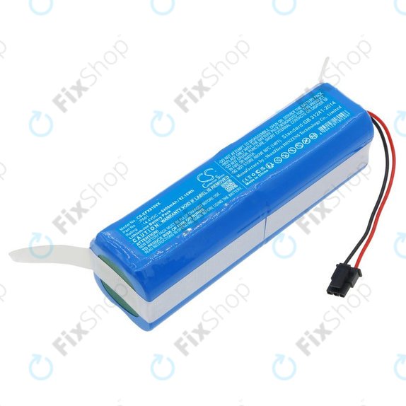 Akku batterie für Eufy RoboVac X8 Hybrid, 6400mAh, Li-Ion, 14.4V, PA61, HQ
