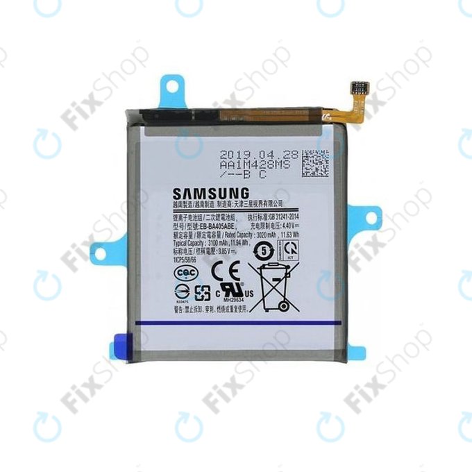 Samsung Galaxy A40 A405F - Akku Batterie EB-BA405ABE 3100mAh - GH82-19582A Genuine Service Pack