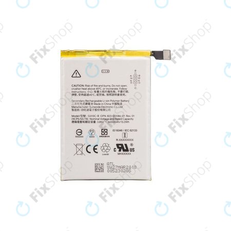 Google Pixel 3 XL - Akku Batterie G013C-B 3430mAh - G823-00114-01 Genuine Service Pack