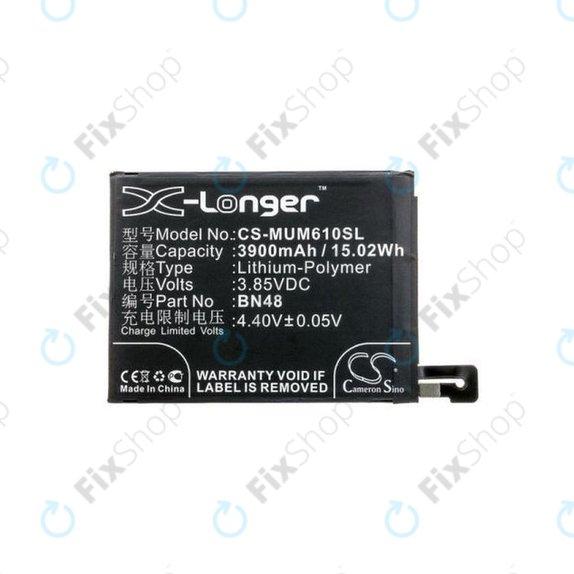 Xiaomi Redmi Note 6 Pro - Akku Batterie BN48 3900mAh HQ