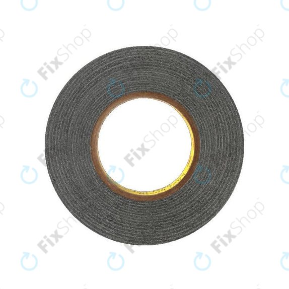 3M - Doppelseitiges Klebeband - 3mm x 50m (Schwarz)