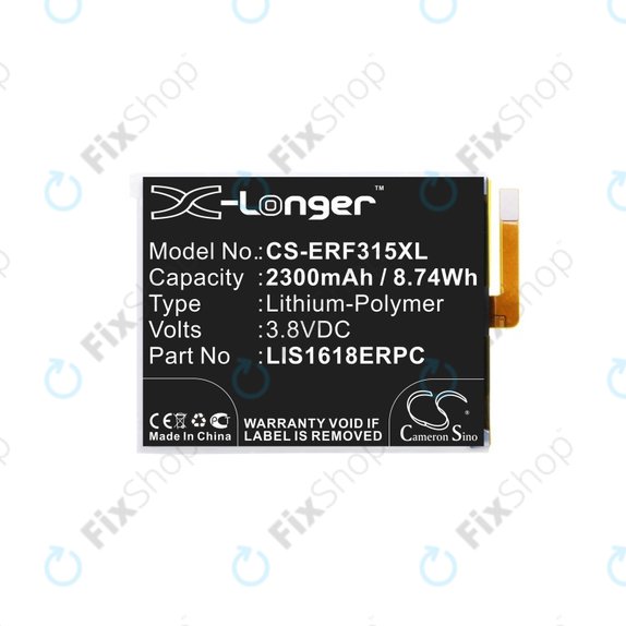 Sony Xperia E5 F3311 - Akku Batterie LIS1618ERPC 2300mAh HQ