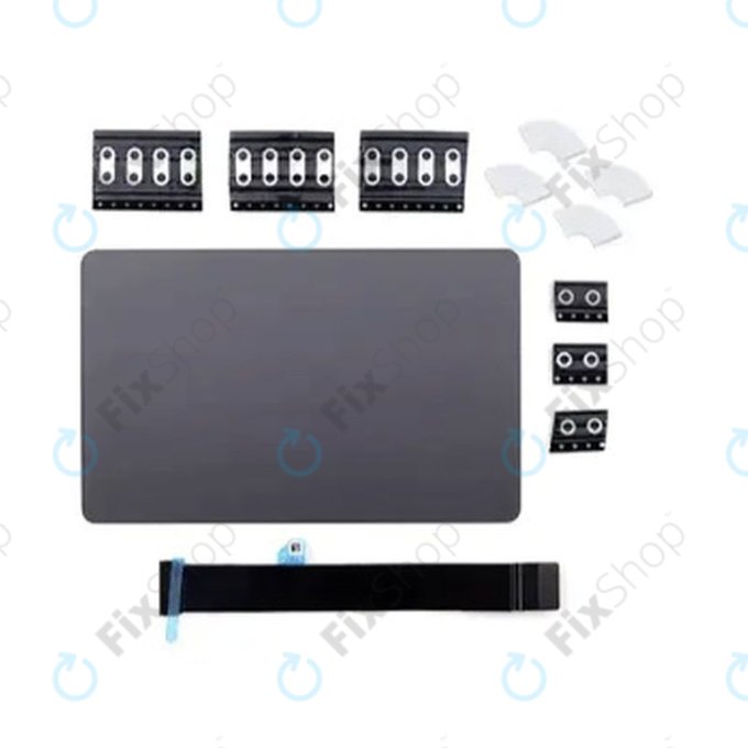 Kompletter Trackpad für MacBook Pro 14", A3185 (2024), Space Black, 661-42651, Genuine Apple