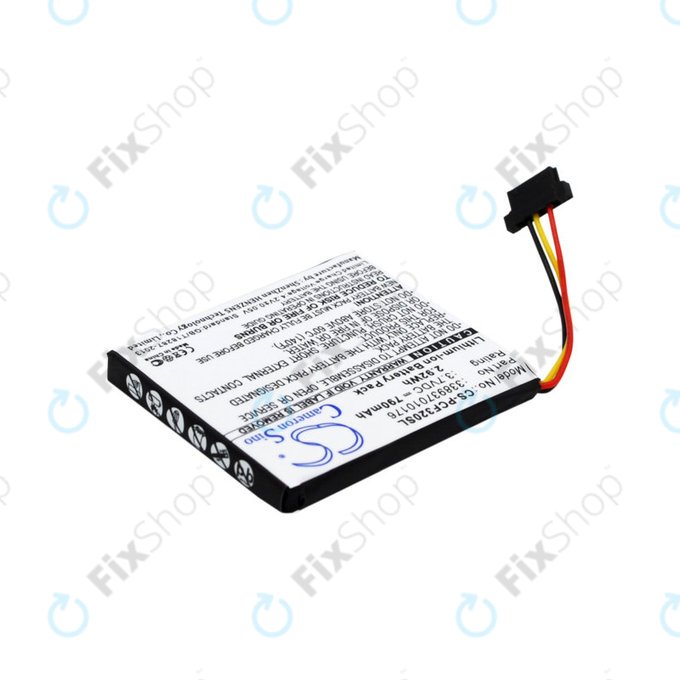 Batterie für Pioneer AVIC-F320BT, 790mAh, Li-Ion, 3.7V, 338937010176, HQ