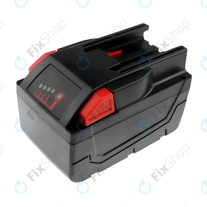 Akku batterie für Milwaukee 0721-20, V28 Vc, Wurth Bs 28-A Combi, 4000mAh, Li-Ion, 28V, 48-11-2830, HQ