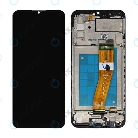 Samsung Galaxy A02s A025F - LCD Display + Touchscreen Front Glas + Rahmen TFT