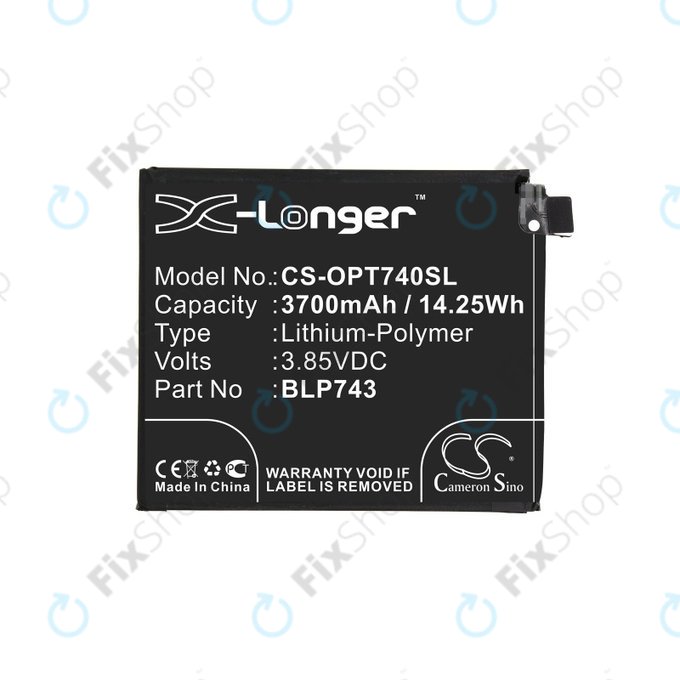 OnePlus 7T - Akku Batterie BLP743 3700mAh HQ