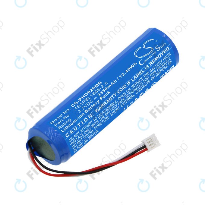 Batterie für Philips Avent SCD923P, SCD923/26, Avent SCD923, 3350mAh, Li-ion, 3.7V, 1S1PBL1865-2.6, HQ