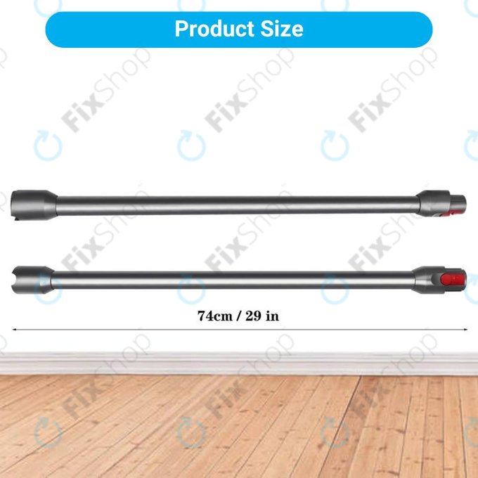 Dyson V12 - Absaugstab (Silber)