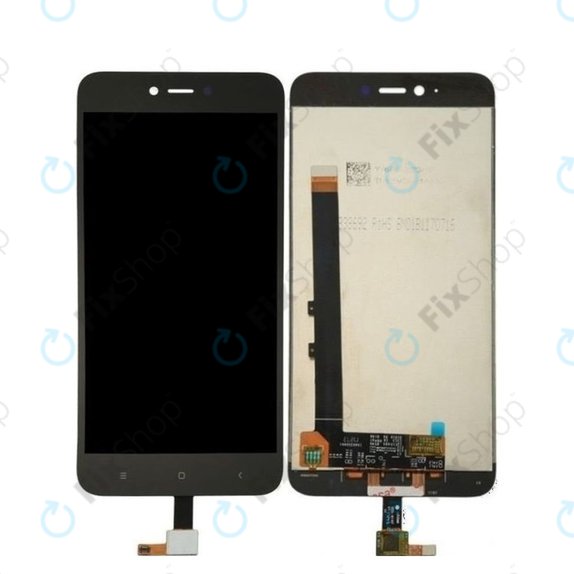 Xiaomi Redmi Note 5A 32GB, 64GB - LCD Display + Touchscreen Front Glas (Black) TFT