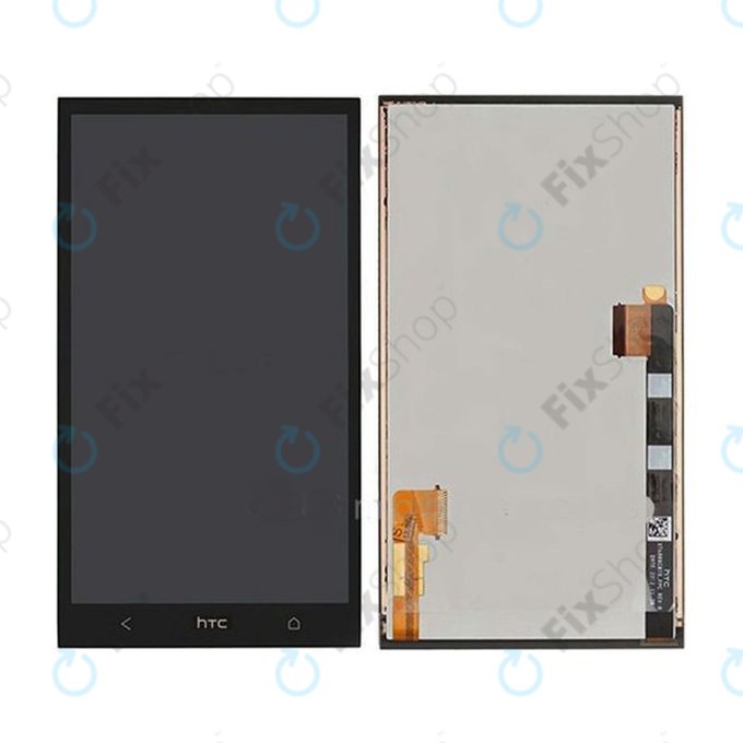 HTC One M7 - LCD Display + Touchscreen Front Glas TFT