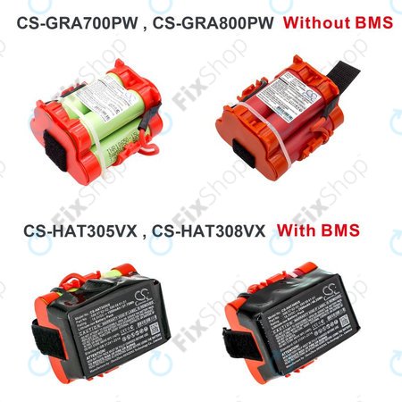 Akku batterie für Gardena R40, R50, R70, R80, Husqvarna Automower 305, 2500mAh, Li-Ion, 18.5V, 586 57 62-02, HQ