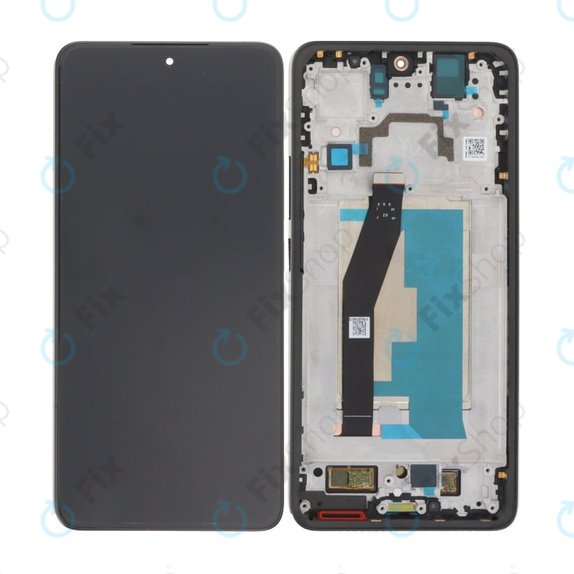 Xiaomi 14T 2406APNFAG - LCD Display + Touchscreen Front Glas + Rahmen (Titan Black) OLED
