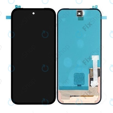 Google Pixel 9a GTF7P GTF7P - LCD Display + Touchscreen Front Glas - G949-01306-00 Genuine Service Pack
