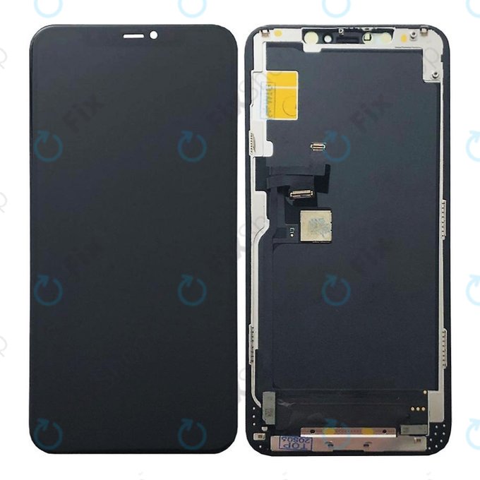 Apple iPhone 11 Pro Max - LCD Display + Touchscreen Front Glas + Rahmen Hard OLED FixPremium