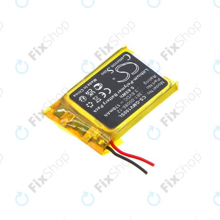 Batterie für Garmin Femix 6s Pro, Venu, 170mAh, Li-Pol, 3.8V, 361-00086-12, HQ