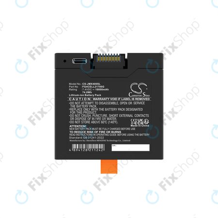 Batterie für JBL Partybox Club 320, Partybox Stage 320, Xtreme 4, 10000mAh, Li-Ion, 7.4V, FG4CELL21700G, HQ