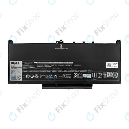 Dell Latitude E7270, E7470 - Akku Batterie J60J5 7080mAh - Genuine Service Pack