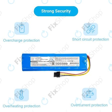 Xiaomi Mi Robot Vacuum Mop-series, Dream-series, Roborock-series - Akku Batterie BRR-2P4S-5200 Li-Ion 14.4V 5200mAh HQ