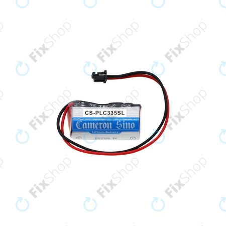 Batterie für Mitsubishi CR17335SE-R, Sanyo GT15-BAT, 1800mAh, Li-MnO2, 3V, Q6BAT, HQ