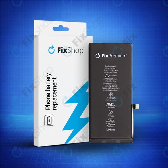 Akku Batterie 10 Pack für iPhone 11, 3110mAh, FixPremium
