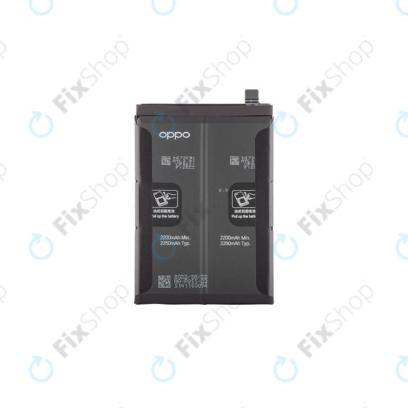 Akku für Oppo Reno 7 5G, Find X5 Lite, 4500mAh, 4909886, Genuine Service Pack