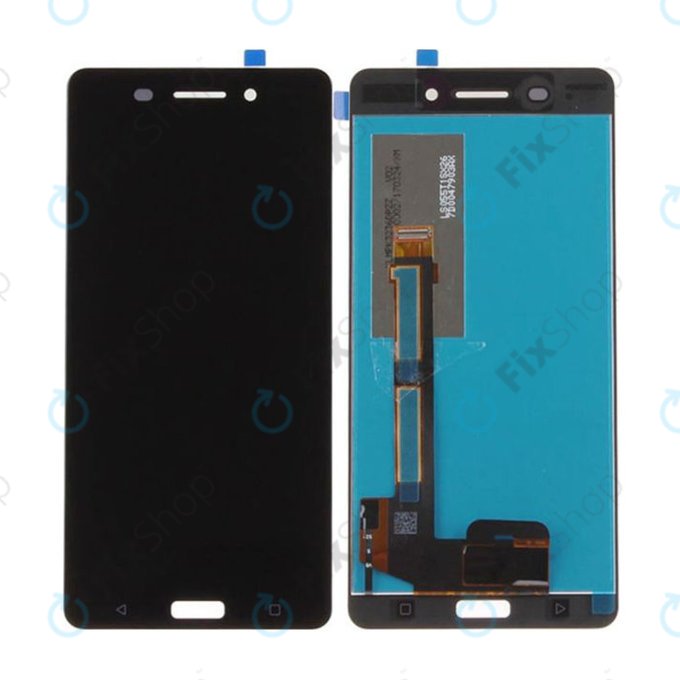 Nokia 6 - LCD Display + Touchscreen Front Glas - 20PLEBW0001 Genuine Service Pack