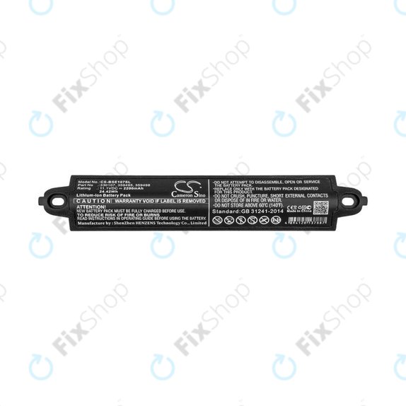 Batterie für Bose SoundLink 1, 2, 3, 2200mAh, Li-Ion, 11.1V, 330107, HQ