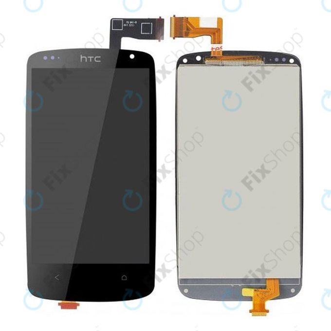 HTC Desire 500 - LCD Display + Touchscreen Front Glas TFT