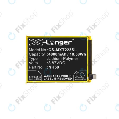 Motorola Moto E32, E32s, G22 - Akku Batterie NH50 4800mAh HQ