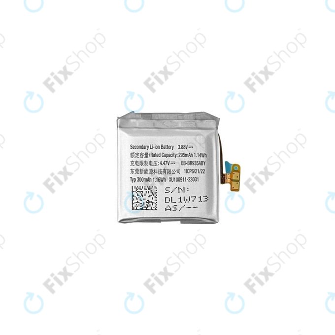Samsung Galaxy Watch 6 40mm R930, R935, Watch 7 40mm L300, L305 - Akku Batterie EB-BR935ABY 300mAh - GH43-05156A Genuine Service Pack