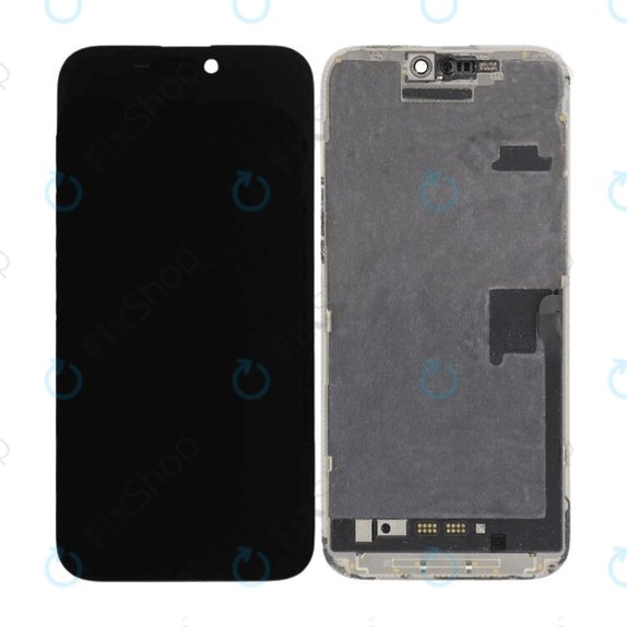 Display In-Cell FHD für iPhone 16 Pro Max, Touchscreen-Glas mit Rahmen, FixPremium