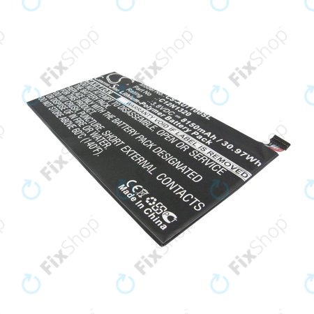 Akku batterie für Asus Transformer Book T100, 8150mAh, Li-Pol, 3.8V, C12N1320, HQ