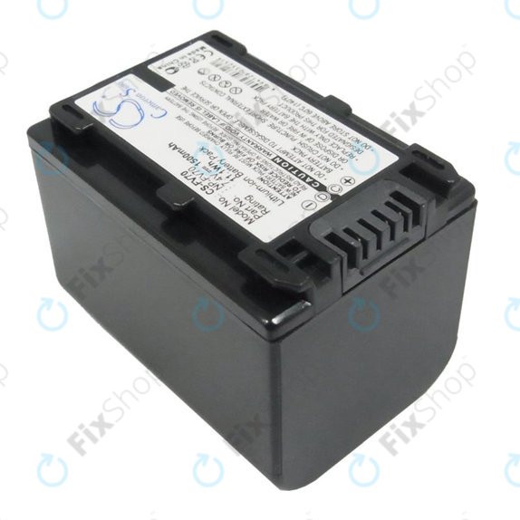 Akku batterie für Sony DCR-DVD, HC, SR, HDR-CX, HC, PJ, XR, NEX-VG, 1500mAh, Li-Ion, 7.4V, NP-FV70, HQ