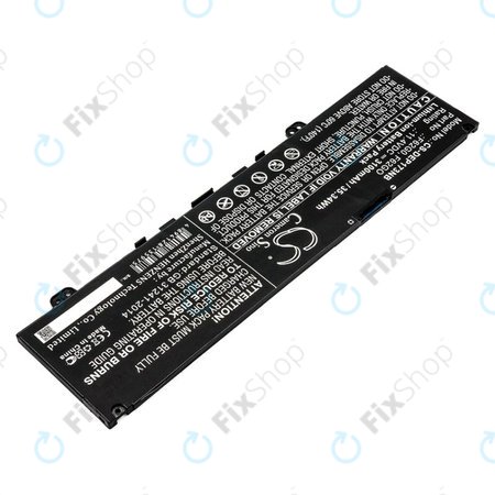 Akku batterie für Dell Inspiron 13, 7373, Vostro 13, 3100mAh, Li-Ion, 11.4V, F62G0, HQ