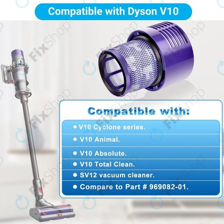 Dyson V10 - Staubfilter