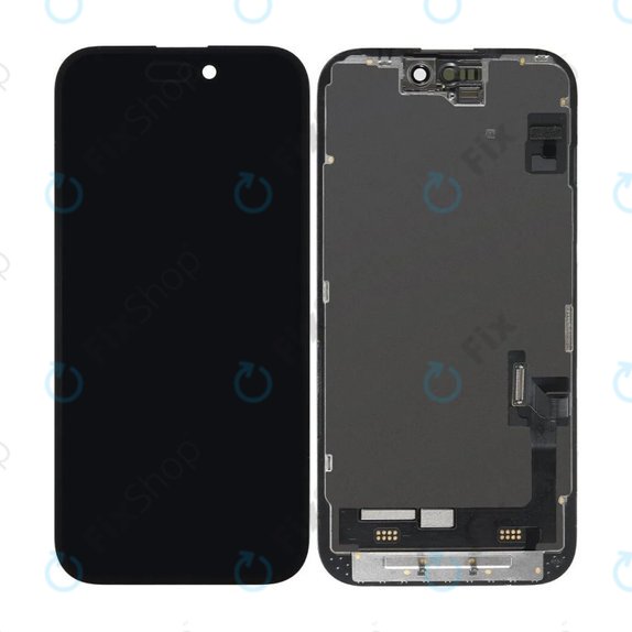 Display für iPhone 15, Touchscreen-Glas mit Rahmen, Refurbished