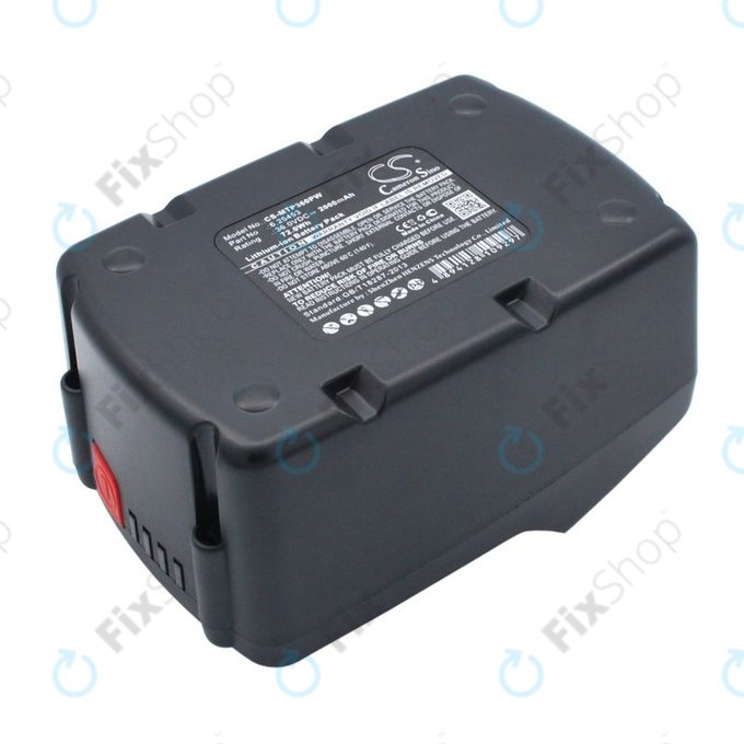Akku batterie für Metabo Ahs36v, Bha 36 Ltx Compact, 2000mAh, Li-Ion, 36V, 6.25453, HQ