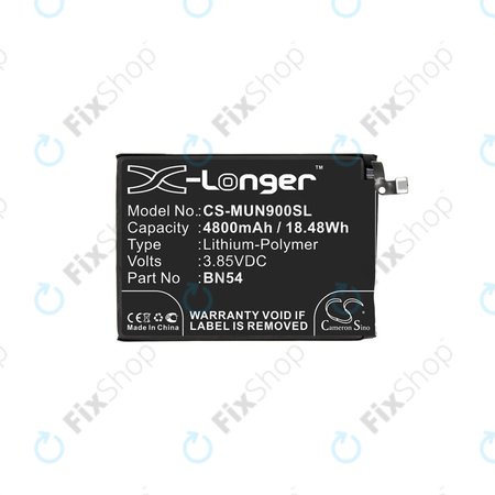 Xiaomi Redmi 9, 9A, Note 9 - Akku Batterie BN54 4800mAh HQ