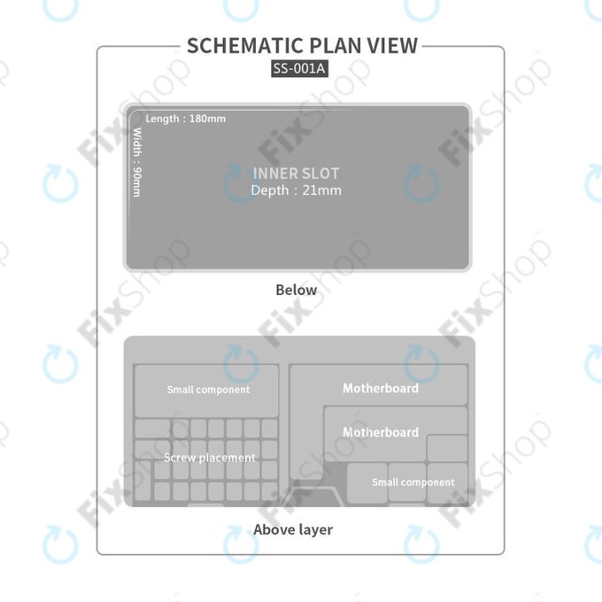 OSS W203 - Multifunktionsbox für demontierte Handys