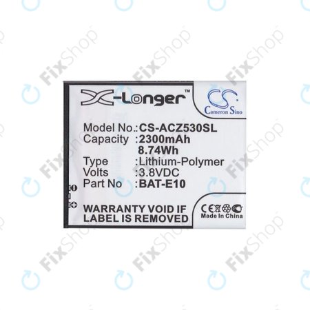 Acer Liquid Z530 - Akku Batterie BAT-E10 2300mAh HQ