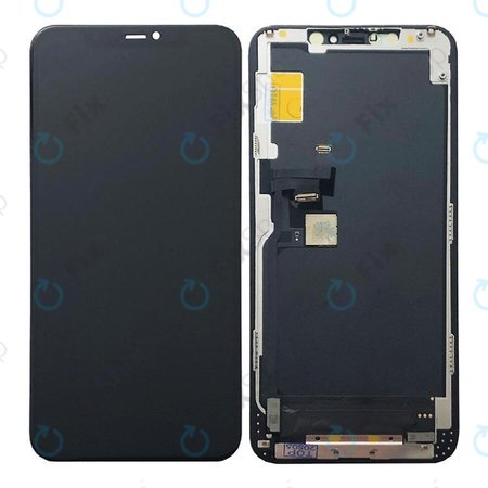 Apple iPhone 11 Pro Max - LCD Display + Touchscreen Front Glas + Rahmen In-Cell FixPremium