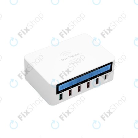 WLX-818F Service-Ladestation mit USB 3.0 und USB-C