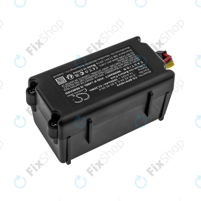 Akku batterie für Sencor SRV 9250, SRV 8250, SRV 6250, SRV 4250, Blaupunkt XSMART, SRX 1002, Li-ion, 14.4V, 3000mAh, HQ
