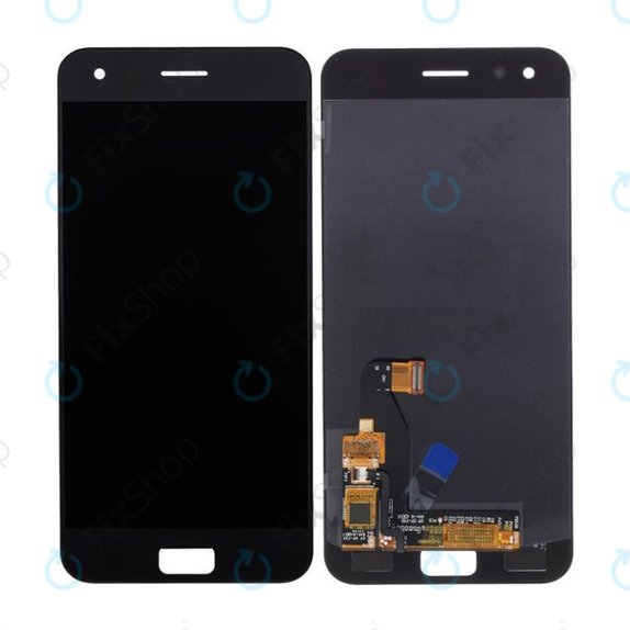 Asus Zenfone 4 Pro ZS551KL - LCD Display + Touchscreen Front Glas (Black) TFT