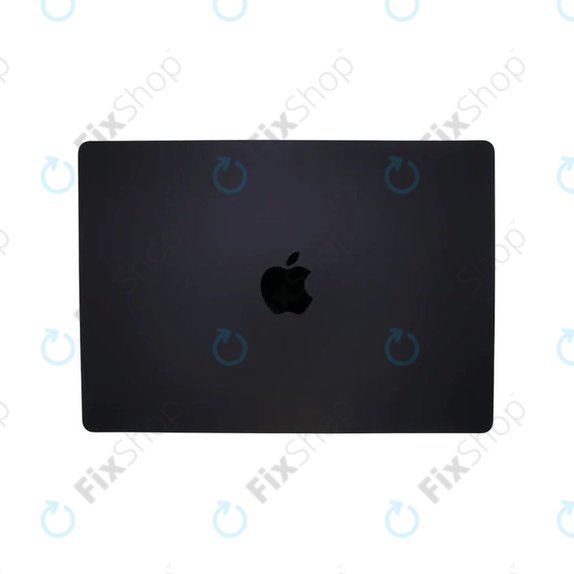 LCD-Display für MacBook Pro 14", A3112, A3185 (2024), mit Frontglas und Deckel, Space Black, 661-41794, Genuine Apple