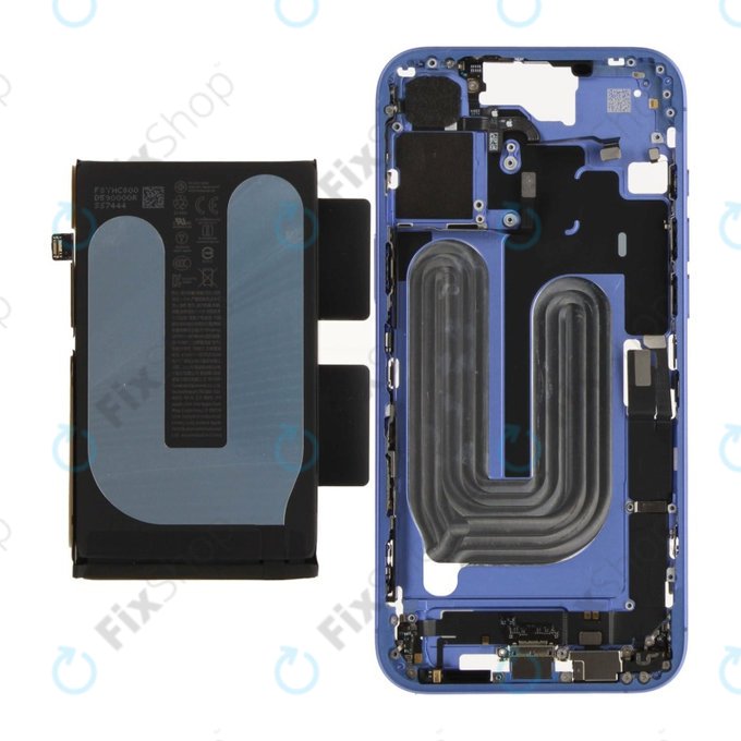 Mittelrahmen mit Batterie für iPhone 16 Plus | Blue | ZD076-00687 | Genuine Apple