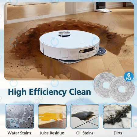 Xiaomi Dreame X40 Ultra, L40 Ultra, L10s Ultra, Pro Gen2, Mova E30 Ultra - Wischtuch